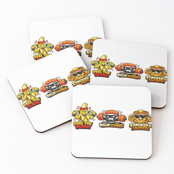 Item preview, Fitness snack trio designed and sold by AllThePixels.
