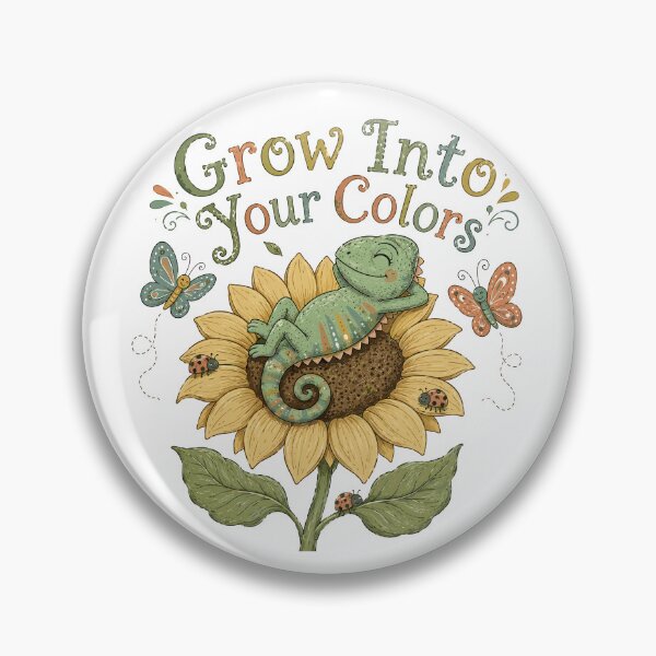 Item preview, Sunny Perch - Cute Chameleon designed and sold by bapupa.