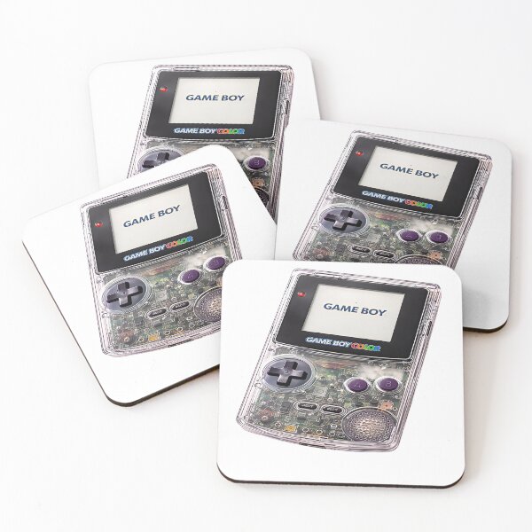 Item preview, Transparent Game Boy Color – Classic Retro Handheld Gaming Console designed and sold by Artisan Finds Online.