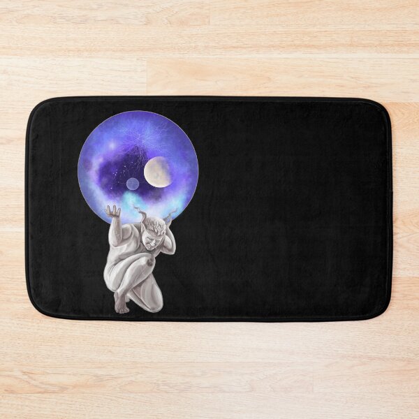 Item preview, Atlas carrying the Universe, handpainted picture designed and sold by AK-Hevonen.