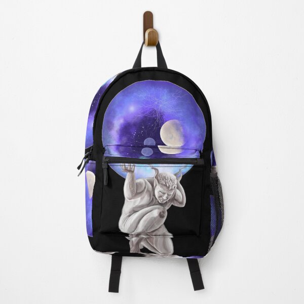Item preview, Atlas carrying the Universe, handpainted picture designed and sold by AK-Hevonen.