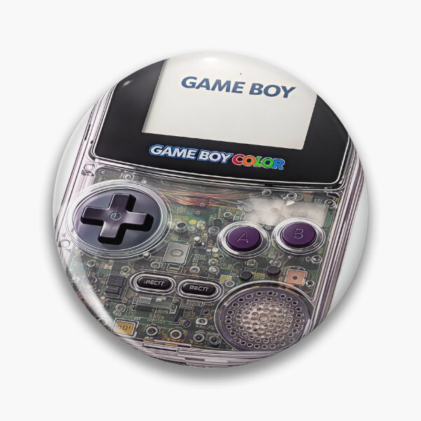 Item preview, Transparent Game Boy Color – Classic Retro Handheld Gaming Console designed and sold by Artisan Finds Online.