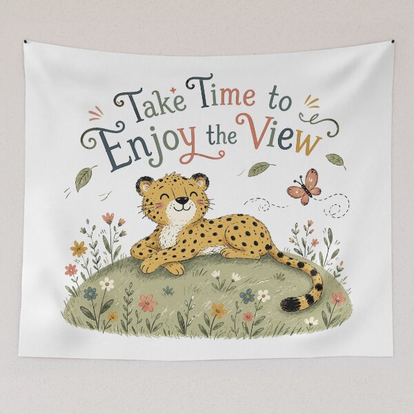 Item preview, Breeze Runner - Cute Cheetah designed and sold by bapupa.