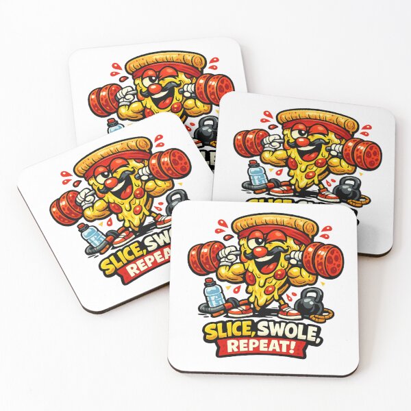 Item preview, Slice, Swole, Repeat designed and sold by AllThePixels.