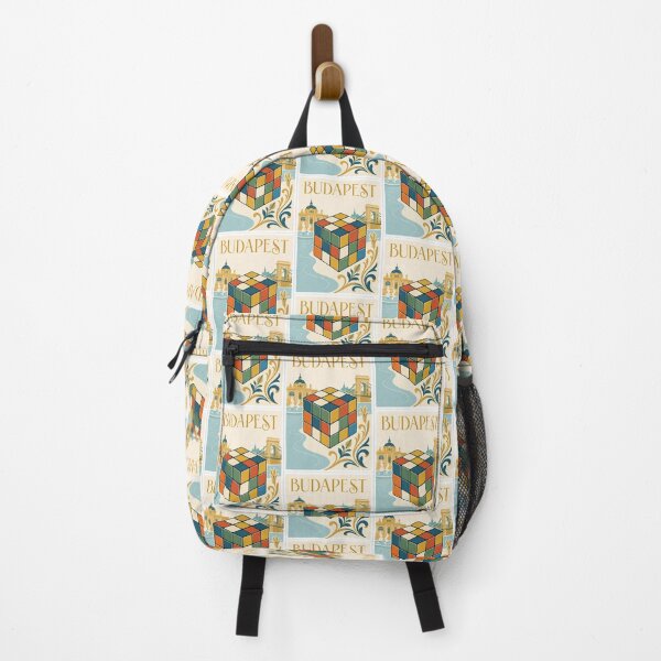 Item preview, Budapest Rubiks Cube Travel Poster designed and sold by Beyond Destinations.