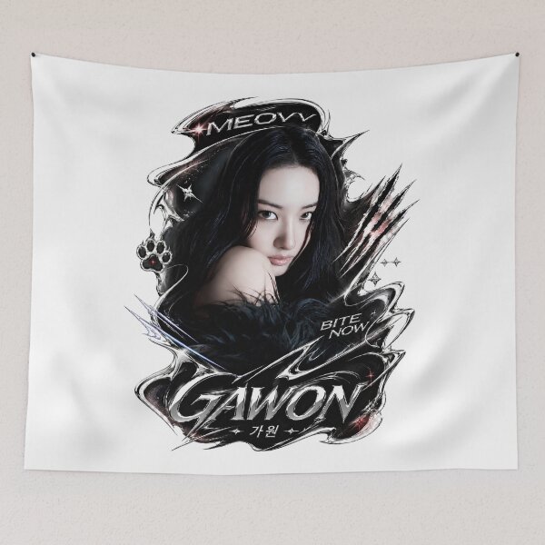 Item preview, Gawon MEOVV BITE NOW Model Kpop Fan Art designed and sold by Valereekmerch.