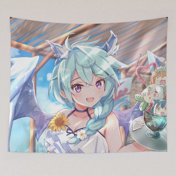 Item preview, Shefi Princess Connect Summer Cafe Aqua Smile designed and sold by bystudiolereve.