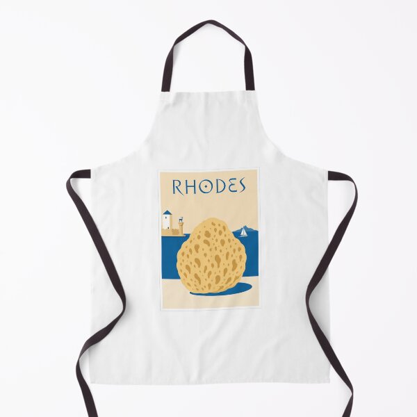 Item preview, Rhodes Sea Sponge Travel Poster designed and sold by Beyond Destinations.