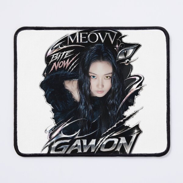 Item preview, Gawon MEOVV BITE NOW Velvet Aesthetic Fan Art designed and sold by Valereekmerch.