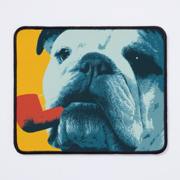 Item preview, ENGLISH BULLDOG THE GOVERNOR ART designed and sold by MarkedArtPrints.