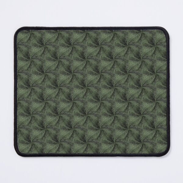 Item preview, Diamond Pinch Swirl Pattern in Green and Black designed and sold by Artistestella.