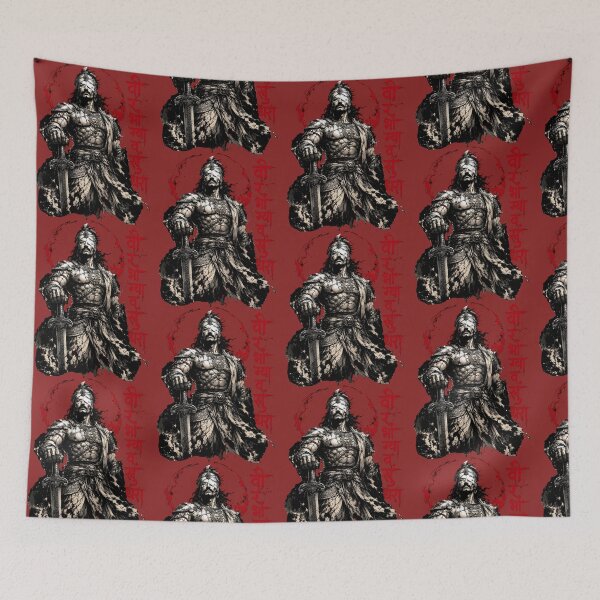 Item preview, Veer Bhogya Vasundhara Indian Warrior Art designed and sold by RoyalEarthstore.