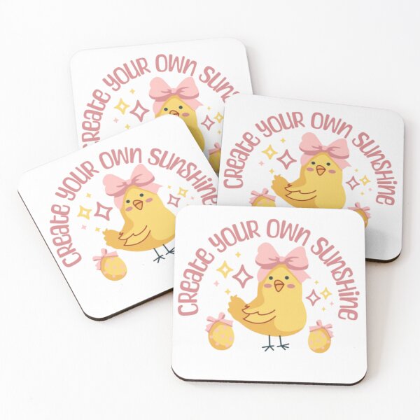 Item preview, Cute Baby Chick With Bow Art designed and sold by tasarım kutusu co.