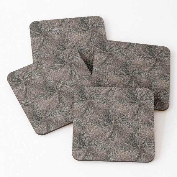 Item preview, Diamond Pinch Swirl Pattern in Brown and Black designed and sold by Artistestella.