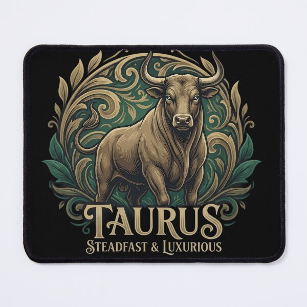 Item preview, Daily Horoscopes Taurus Zodiac Sign Sticker | Astrology Bull Design | Taurus Steadfast & Luxurious Gift designed and sold by Bhaskar Digital Art.