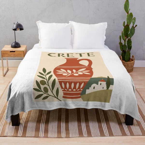 Item preview, Crete Olive Oil Jug Poster designed and sold by Beyond Destinations.