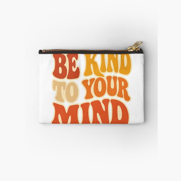 Item preview, BE KIND TO YOUR MIND Retro Typography | Mental Health Awareness Design designed and sold by Ahmed Nedji.