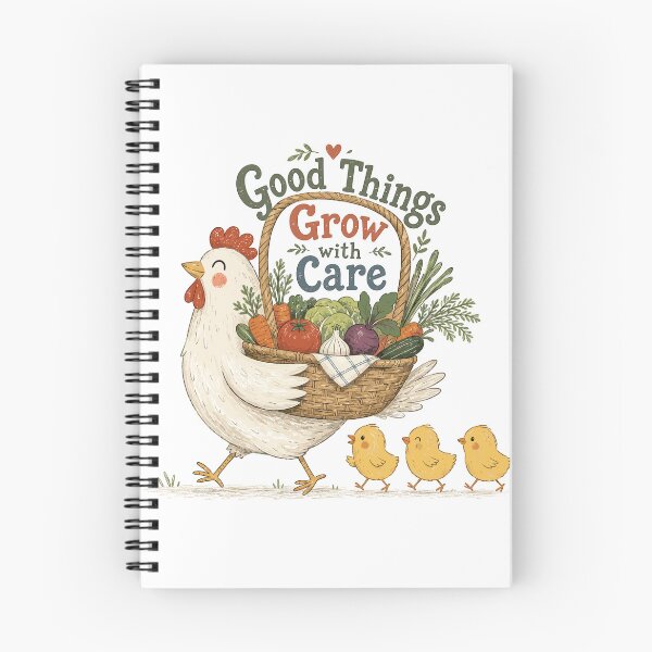 Item preview, Feathered Farmer - Cute Chicken designed and sold by bapupa.