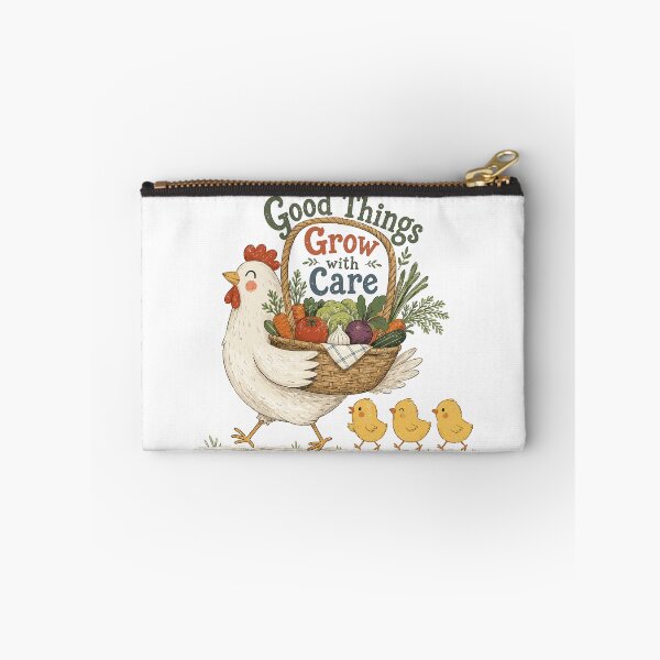 Item preview, Feathered Farmer - Cute Chicken designed and sold by bapupa.
