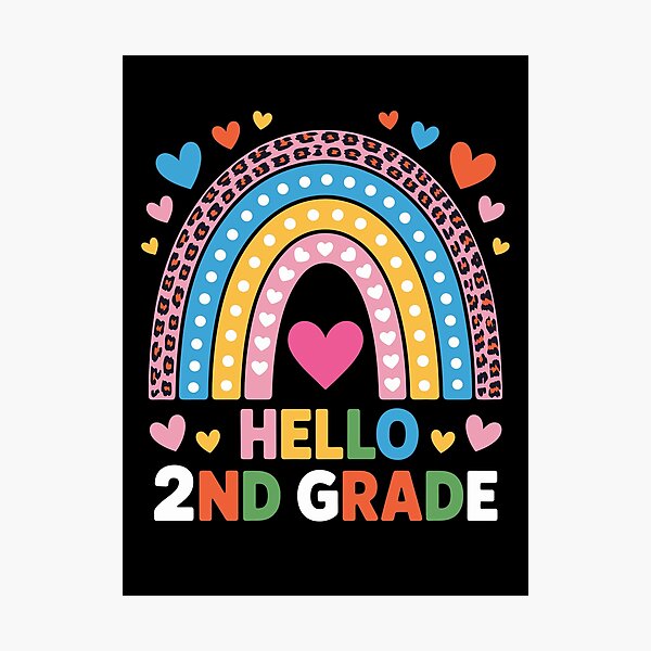 Item preview, HELLO 2ND GRADE designed and sold by jkrphoto.