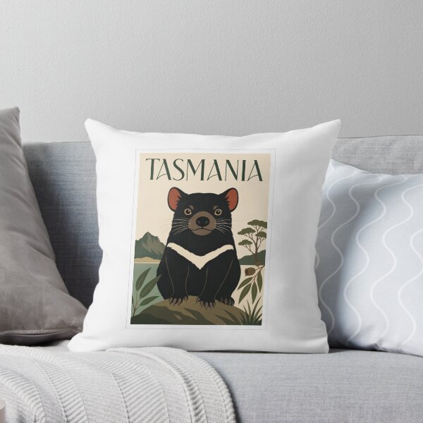 Item preview, Tasmania Tasmanian Devil Travel Poster designed and sold by Beyond Destinations.