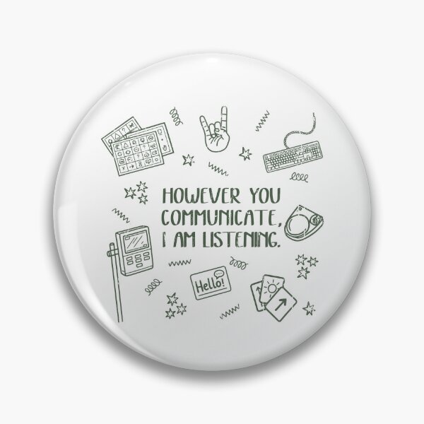 Item preview, However You Communicate I Am Listening designed and sold by caruku666.