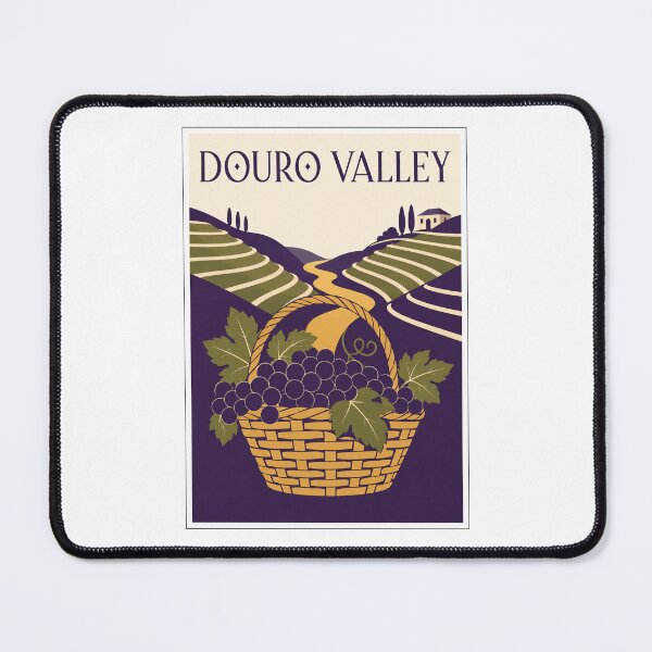 Item preview, Douro Valley Grape Harvest Travel Poster designed and sold by Beyond Destinations.