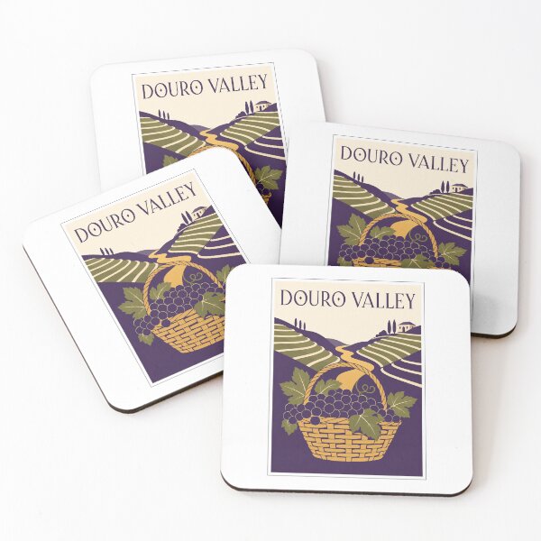 Item preview, Douro Valley Grape Harvest Travel Poster designed and sold by Beyond Destinations.
