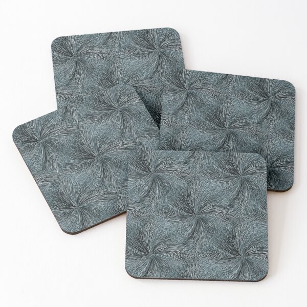 Item preview, Diamond Pinch Swirl Pattern in Blue and Black designed and sold by Artistestella.