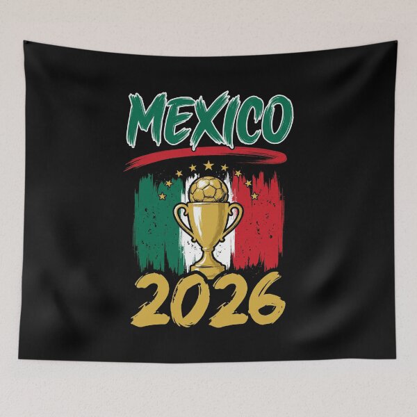 Item preview, Mexico 2026 Football World Cup Fan designed and sold by SofenArt.