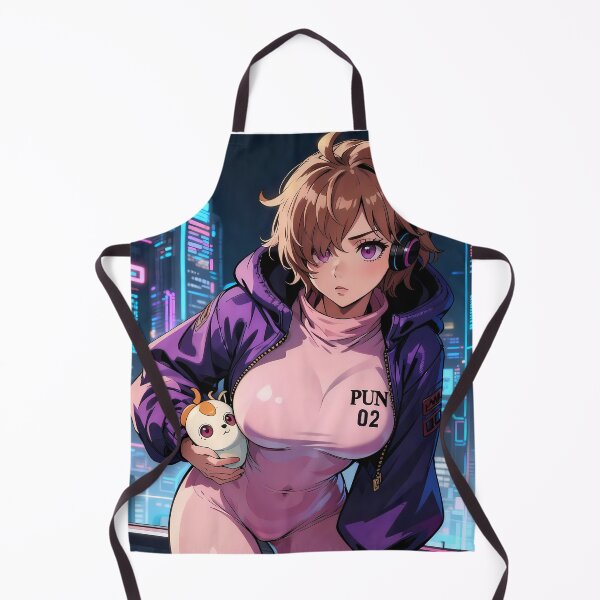 Item preview, Lilith Vegapunk One Piece Neon City Purple Jacket Mood designed and sold by bystudiolereve.