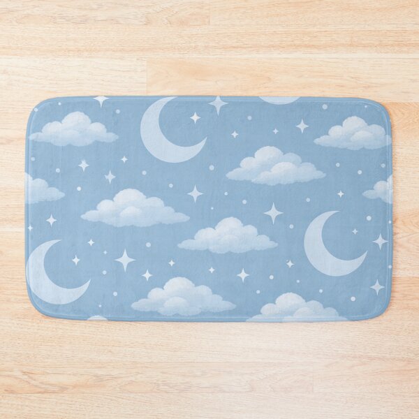 Item preview, Dreamy Pastel Sky Crescent Moon and Stars designed and sold by Owcomm.