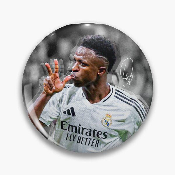 Item preview, Vinicius Junior, Futbol, football, soccer designed and sold by BigBossHideout.