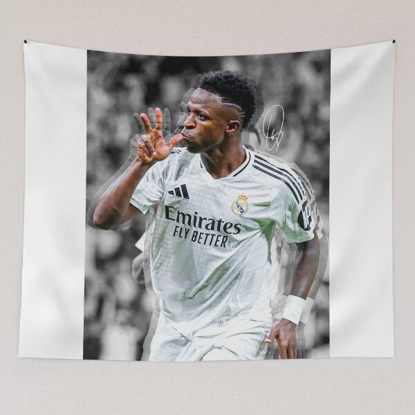 Item preview, Vinicius Junior, Futbol, football, soccer designed and sold by BigBossHideout.