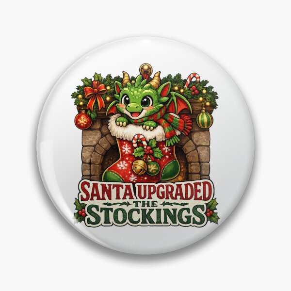 Item preview, Christmas - Santa Upgraded the Stockings designed and sold by ESSClothing.