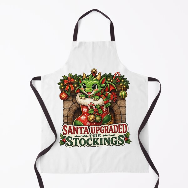 Item preview, Christmas - Santa Upgraded the Stockings designed and sold by ESSClothing.