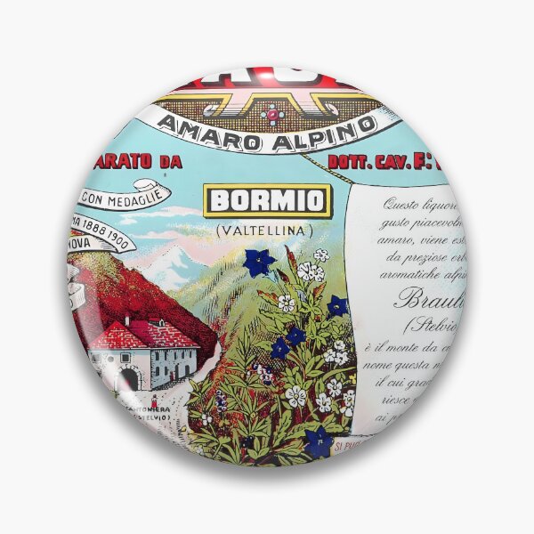 Item preview, Amaro Braulio Vintage Advertisement designed and sold by voraciousways.