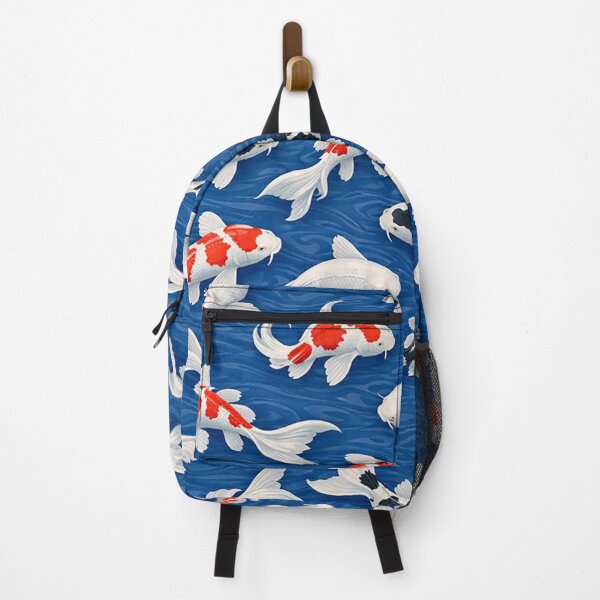 Item preview, Koi Fish Pattern Blue Pond designed and sold by Owcomm.