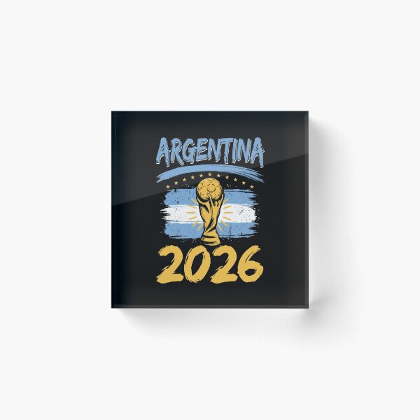 Item preview, Argentina 2026 World Cup Football Fan designed and sold by SofenArt.