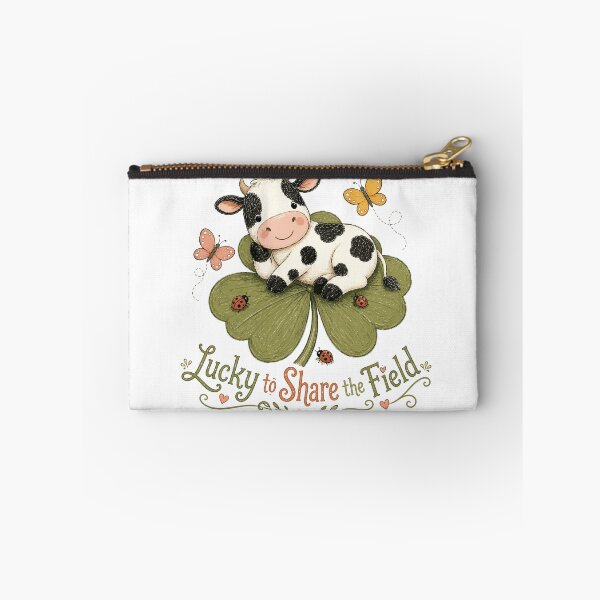 Item preview, Clover Companion - Cute Cow designed and sold by bapupa.