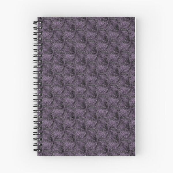 Item preview, Diamond Pinch Swirl Pattern in Purple and Black designed and sold by Artistestella.