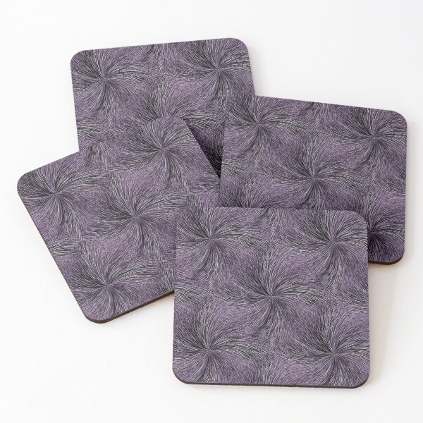 Item preview, Diamond Pinch Swirl Pattern in Purple and Black designed and sold by Artistestella.
