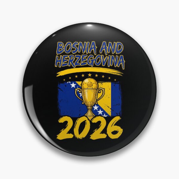 Item preview, Bosnia And Herzegovina 2026 Football World Cup Fan Supporter designed and sold by SofenArt.