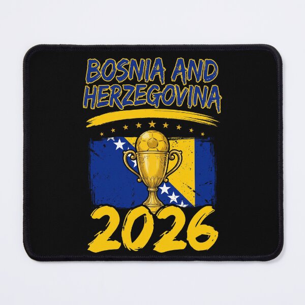 Item preview, Bosnia And Herzegovina 2026 Football World Cup Fan Supporter designed and sold by SofenArt.