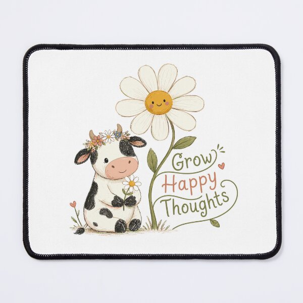 Item preview, Daisy Daydream - Cute Cow designed and sold by bapupa.