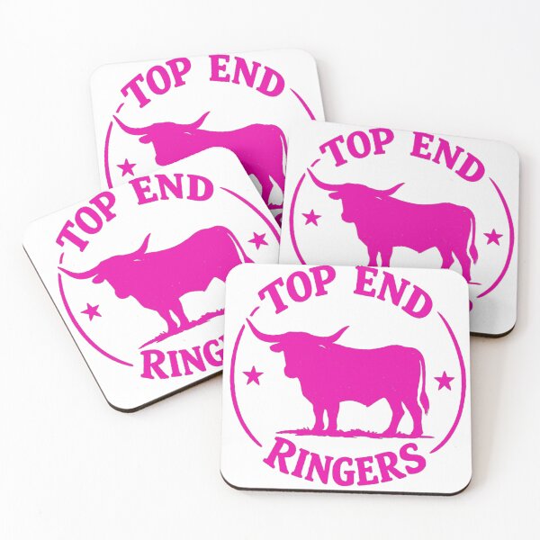 Item preview, Pink Top End Ringers western logo designed and sold by Andyt.