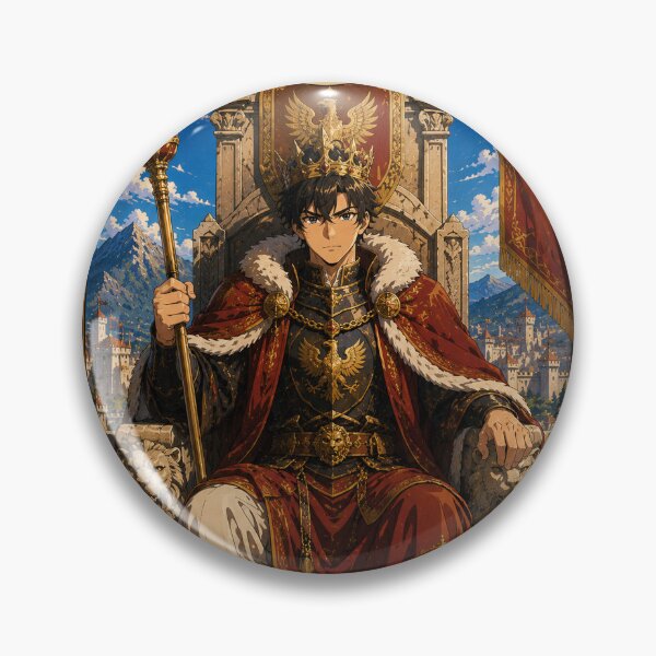 Item preview, Tarot card the emperor in anime style designed and sold by ProjecTees.