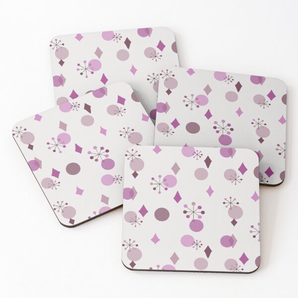Item preview, 50's Inspired Pattern in Mauve designed and sold by JaygiesDesign.