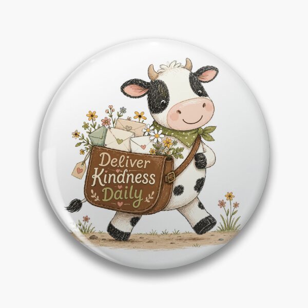 Item preview, Meadow Mail - Cute Cow designed and sold by bapupa.
