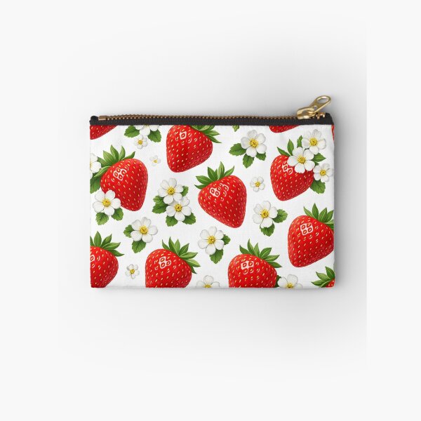 Item preview, Sweet Strawberry Floral Pattern designed and sold by Owcomm.